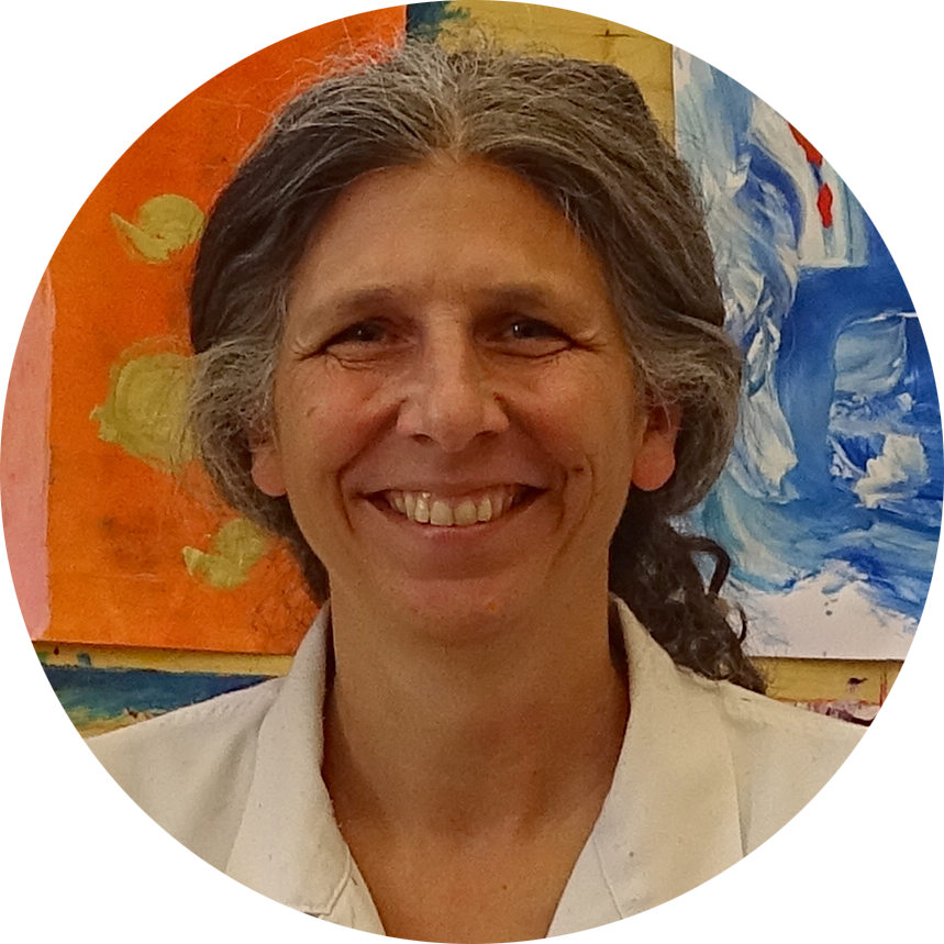 Antje M&uuml;nch vom Atelier Klang und Farbe